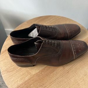 Salvatore Ferragamo plain toe Oxford